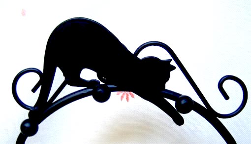猫のアクセサリースタンド(全体)