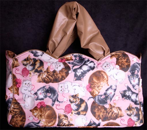 猫柄バッグ