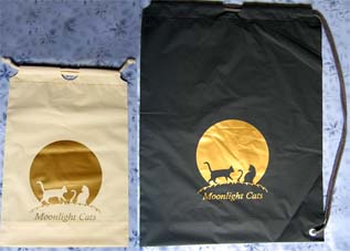 猫の巾着&ショルダーセット