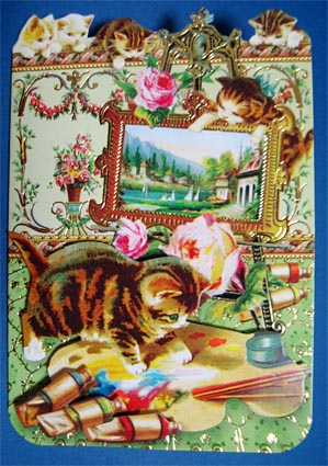 猫のカード