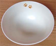 猫柄茶碗