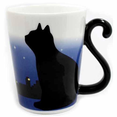 猫のマグカップ