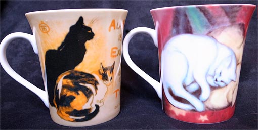 猫のアートマグカップ