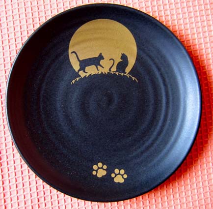 猫柄小皿