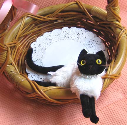 猫のぬいぐるみ