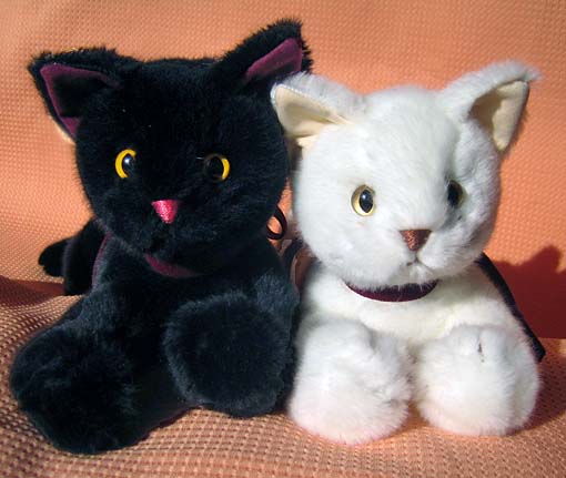 クタクタ猫のぬいぐるみ(大)正面