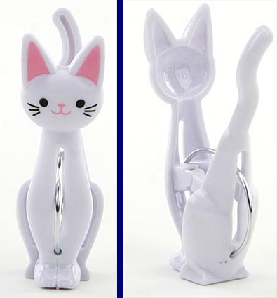 猫の洗濯ばさみ