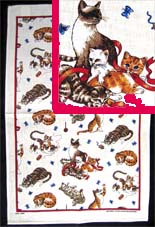 猫柄クロス