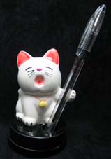 猫のペン&歯ブラシスタンド