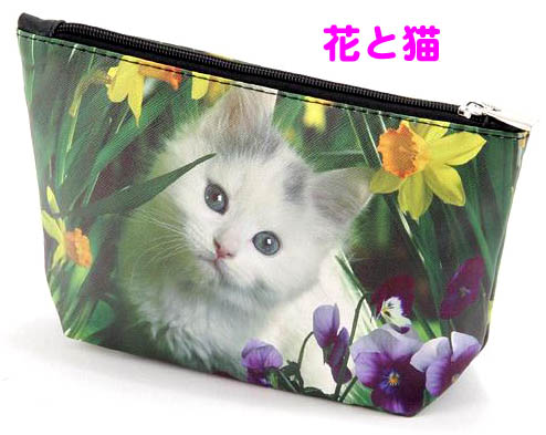 猫フォトポーチ