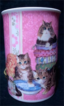 ボックス入り猫柄マグカップ