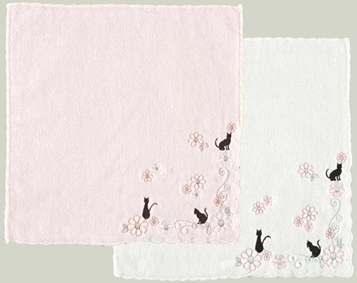 猫タオル