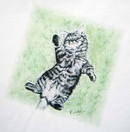 Tシャツイラスト部分拡大