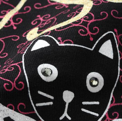 猫柄Tシャツ