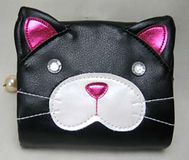 黒猫の財布