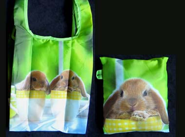 ロップイヤーのチビトートバッグ