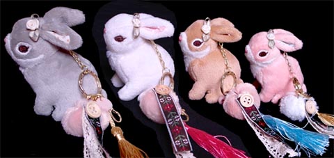 うさぎのぬいぐるみ4種