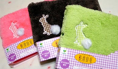 うさぎのバスマット