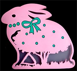 うさぎのコースター