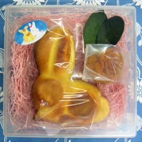 白うさケーキ(パッケージ入)