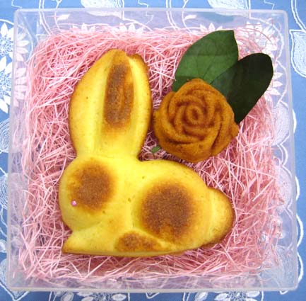 白うさケーキ