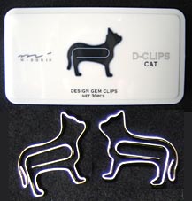 猫型ゼムクリップ