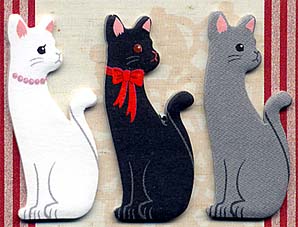 ガーリースタイル猫付箋