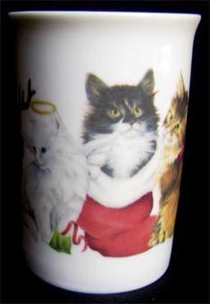 ボックス入り猫柄マグカップ