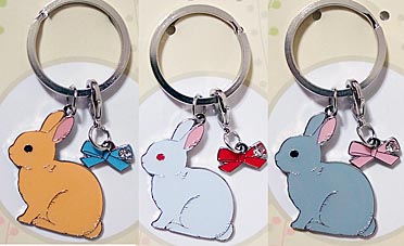 うさぎのキーホルダー